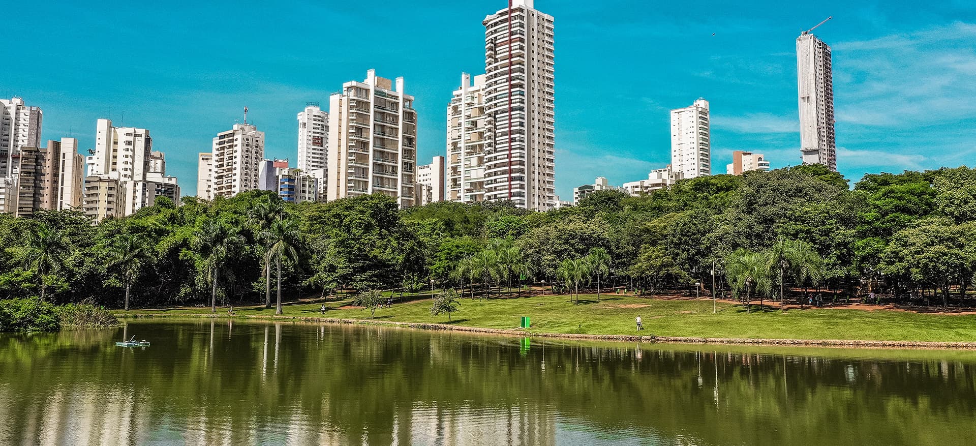 Com vista para o parque Vaca Brava